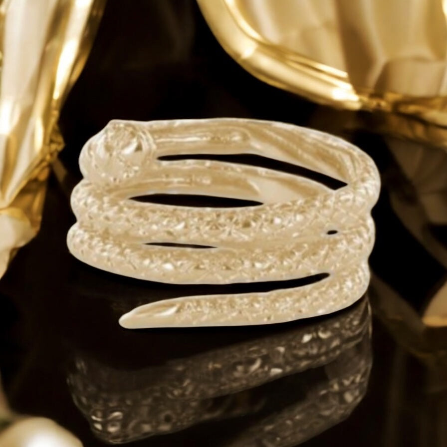Bague serpent Éden