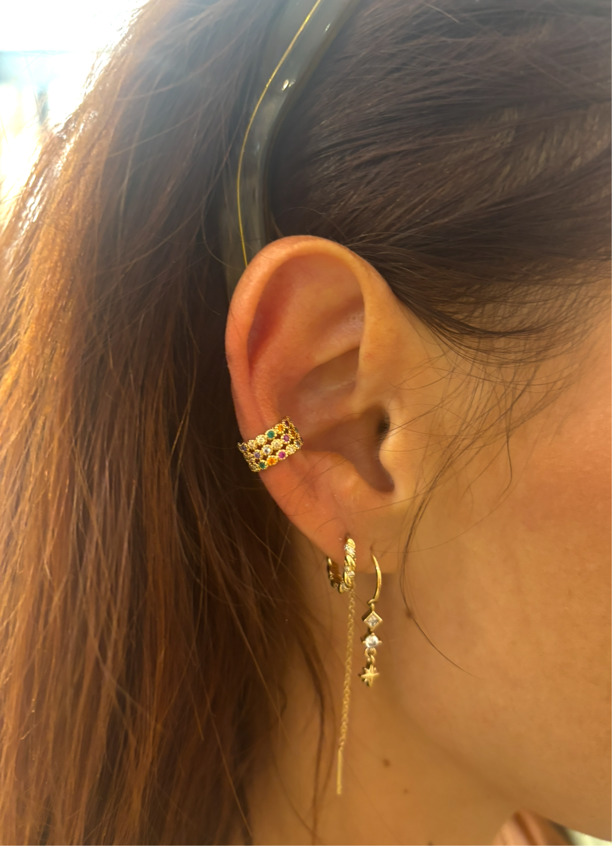 Boucles chaînette Sérafine