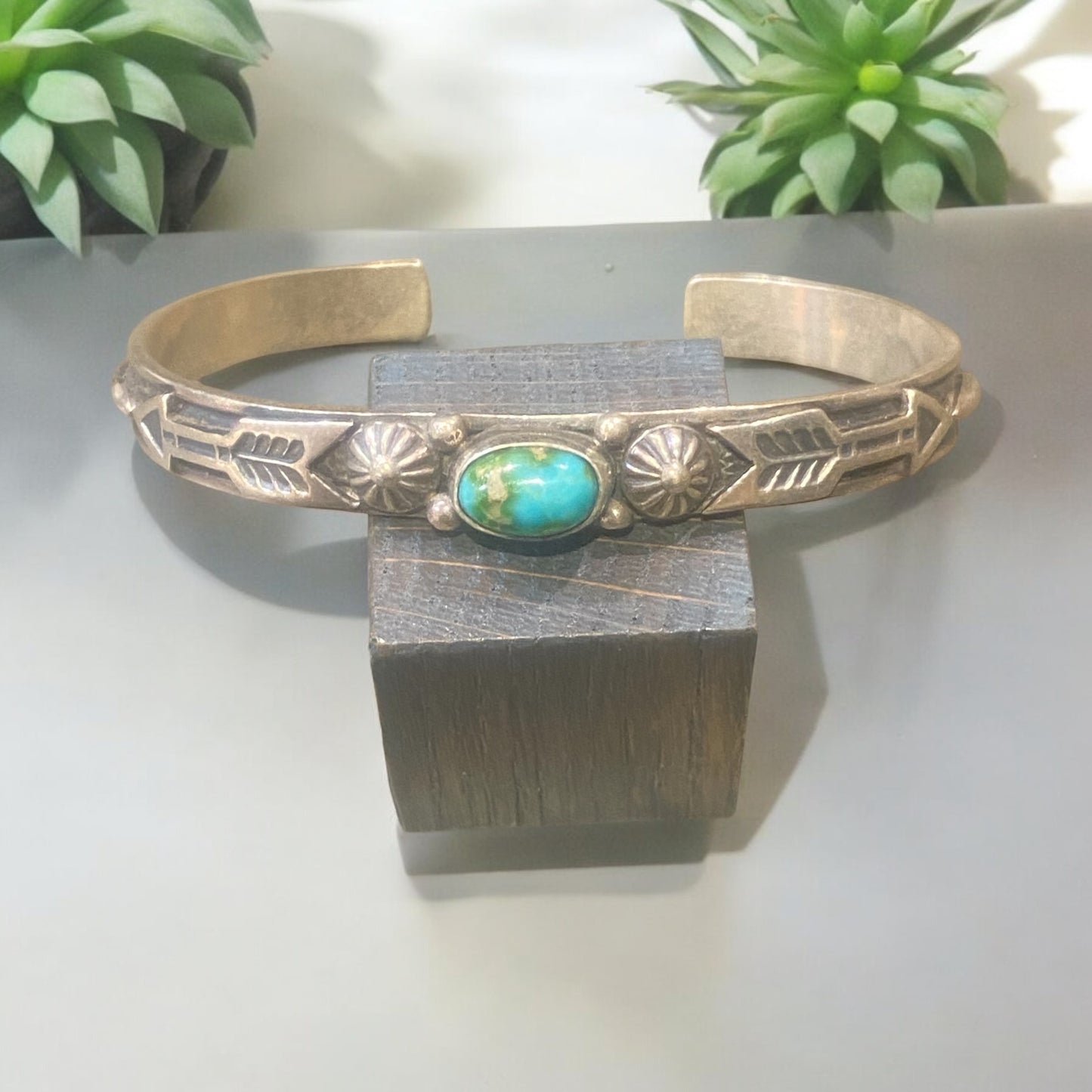 Jonc Harpo turquoise homme