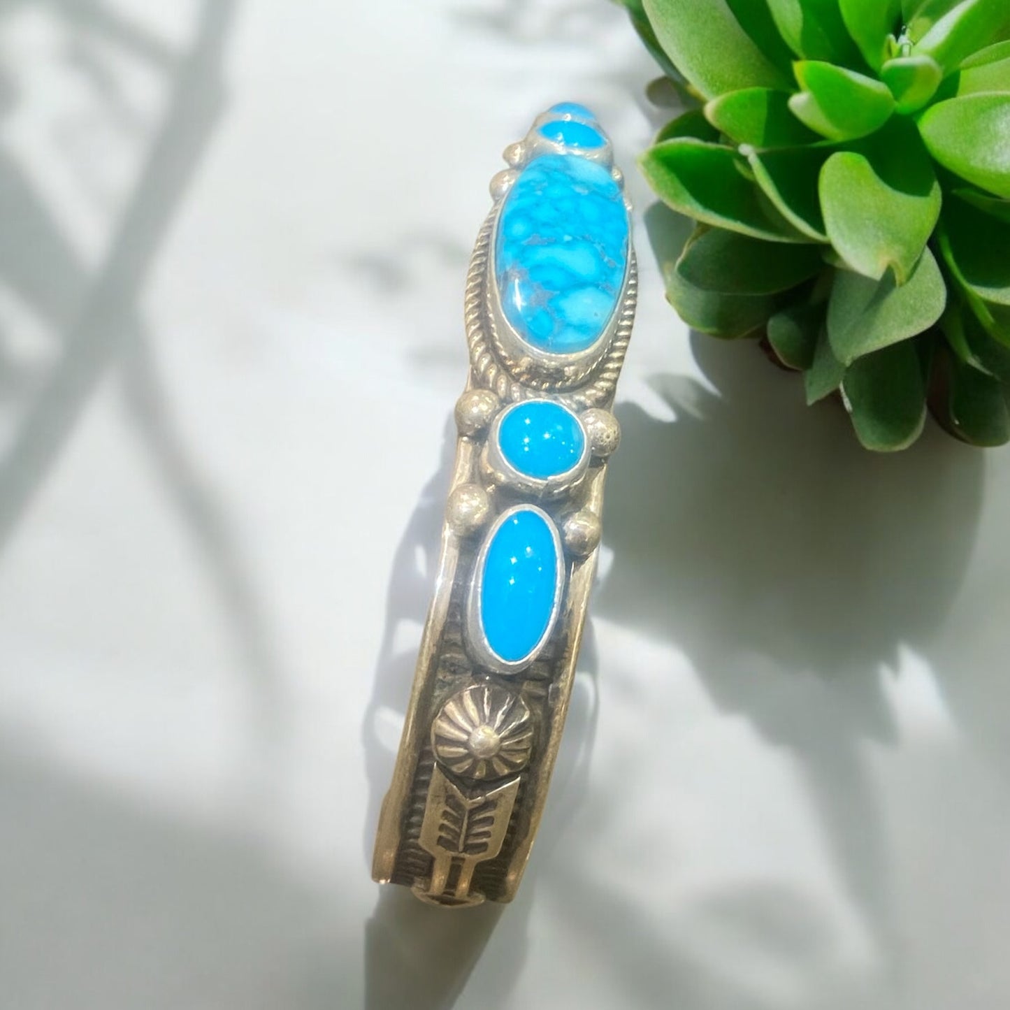 Jonc Navajo Turquoise Harpo