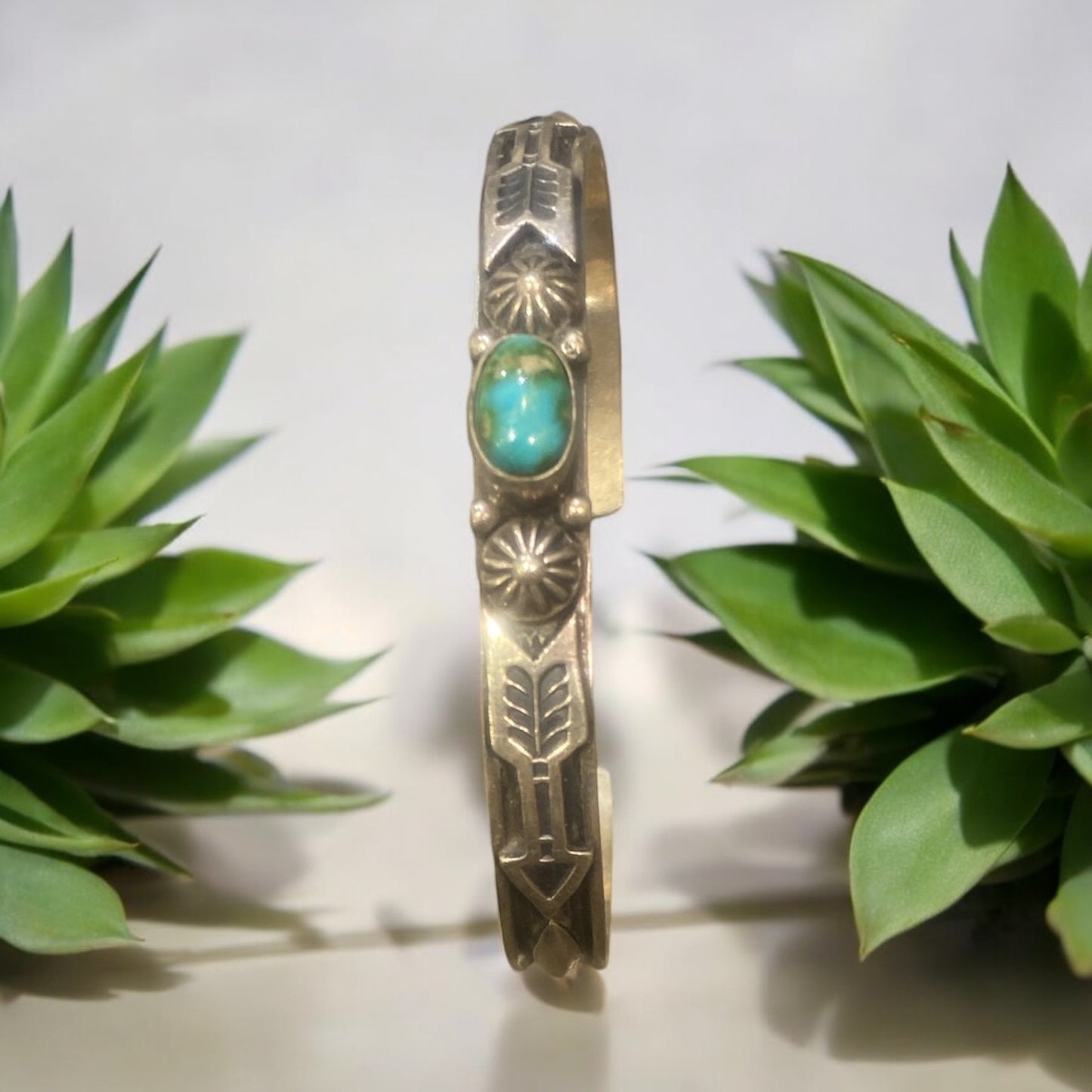 Jonc Harpo turquoise homme