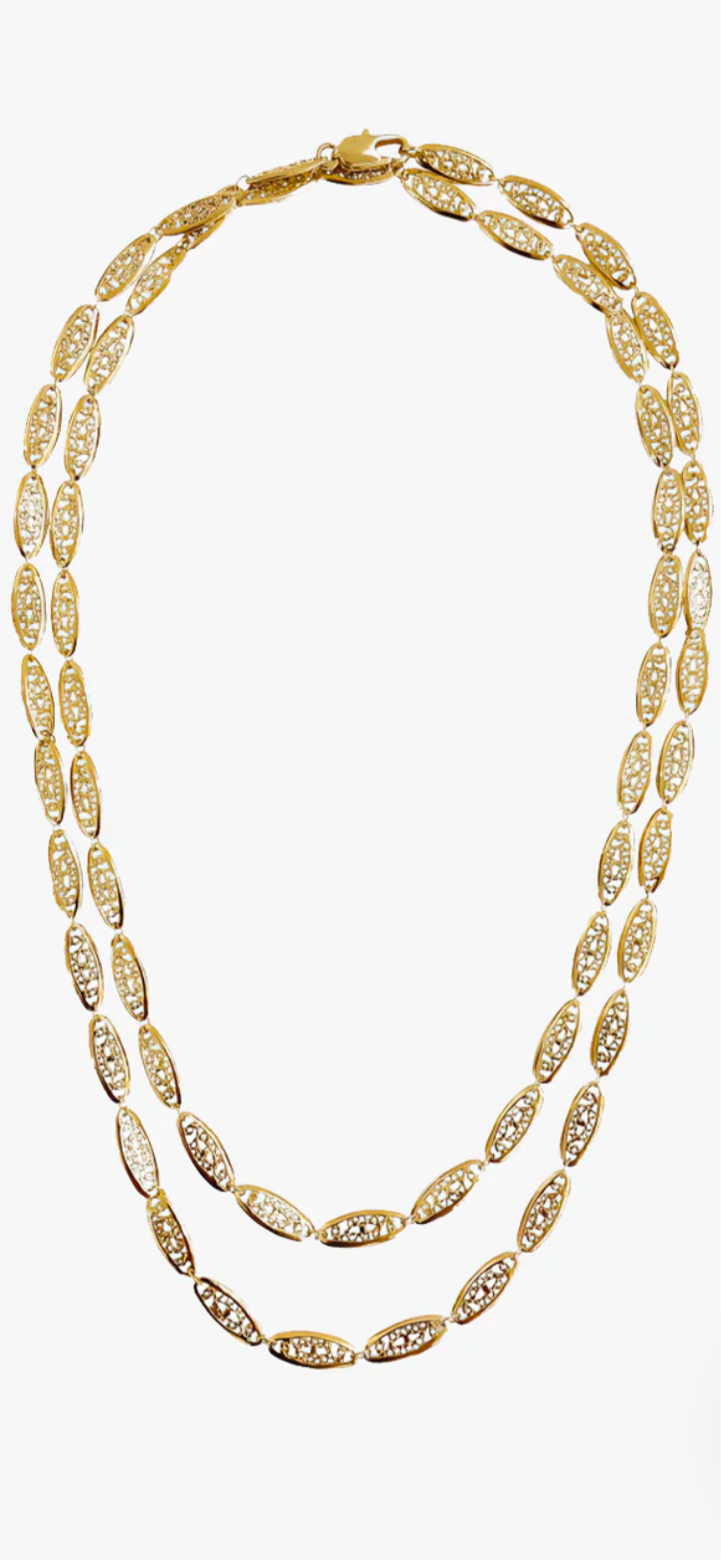 Sautoir dentelle