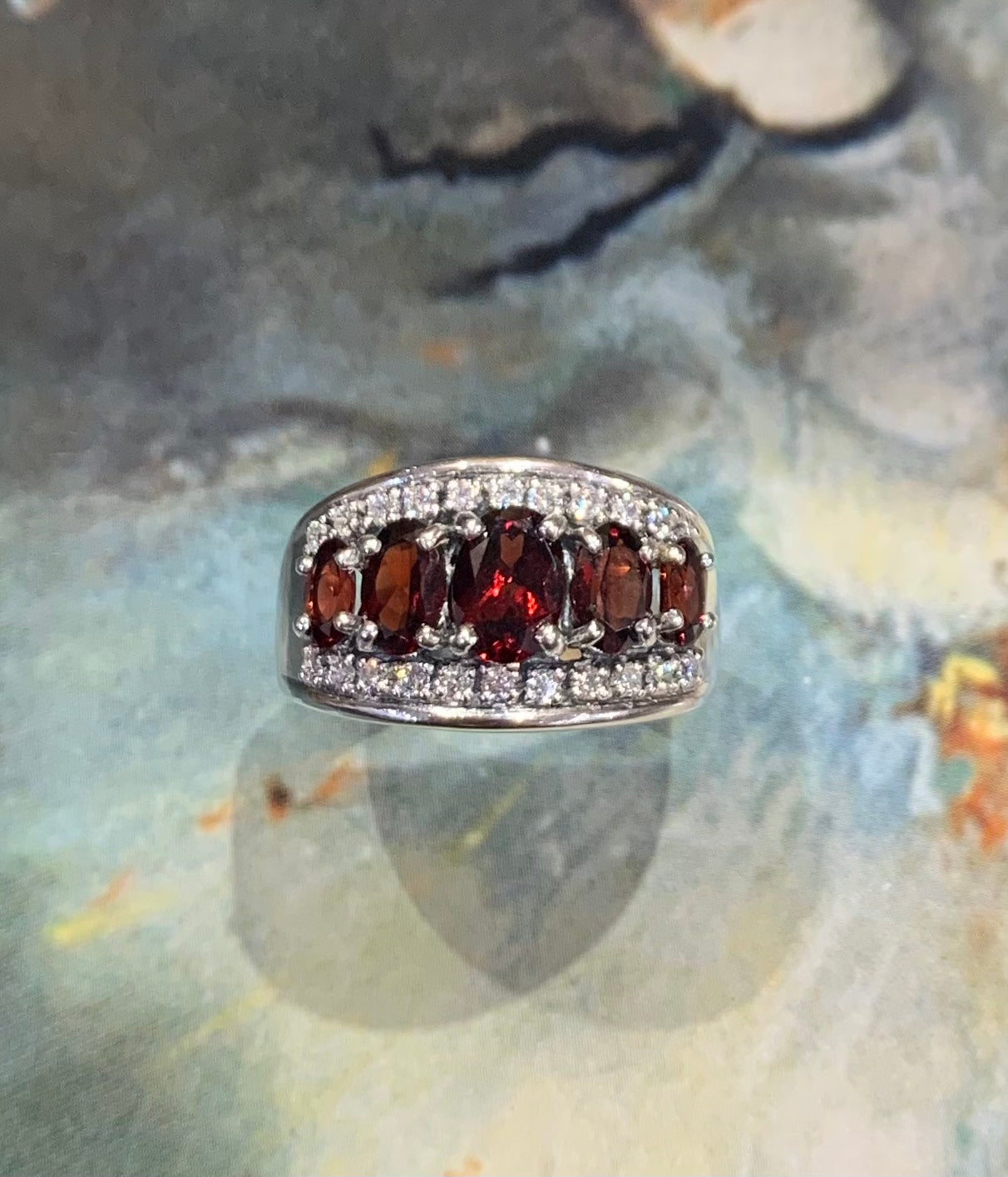 Bague Céleste art déco