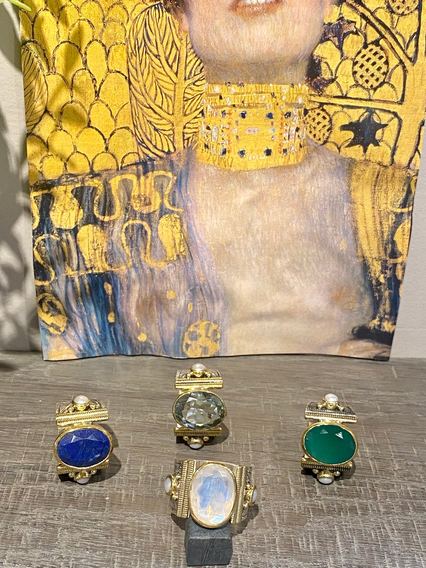 Bague Game of thrones en Lapis Lazuli véritable