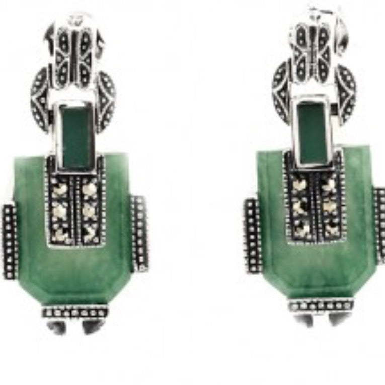 Boucles d’oreilles Colette art déco de Gyptis bijoux