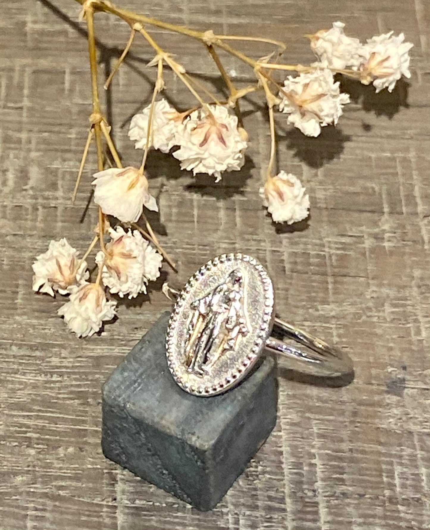 Bague Madone de Gyptis bijoux en argent