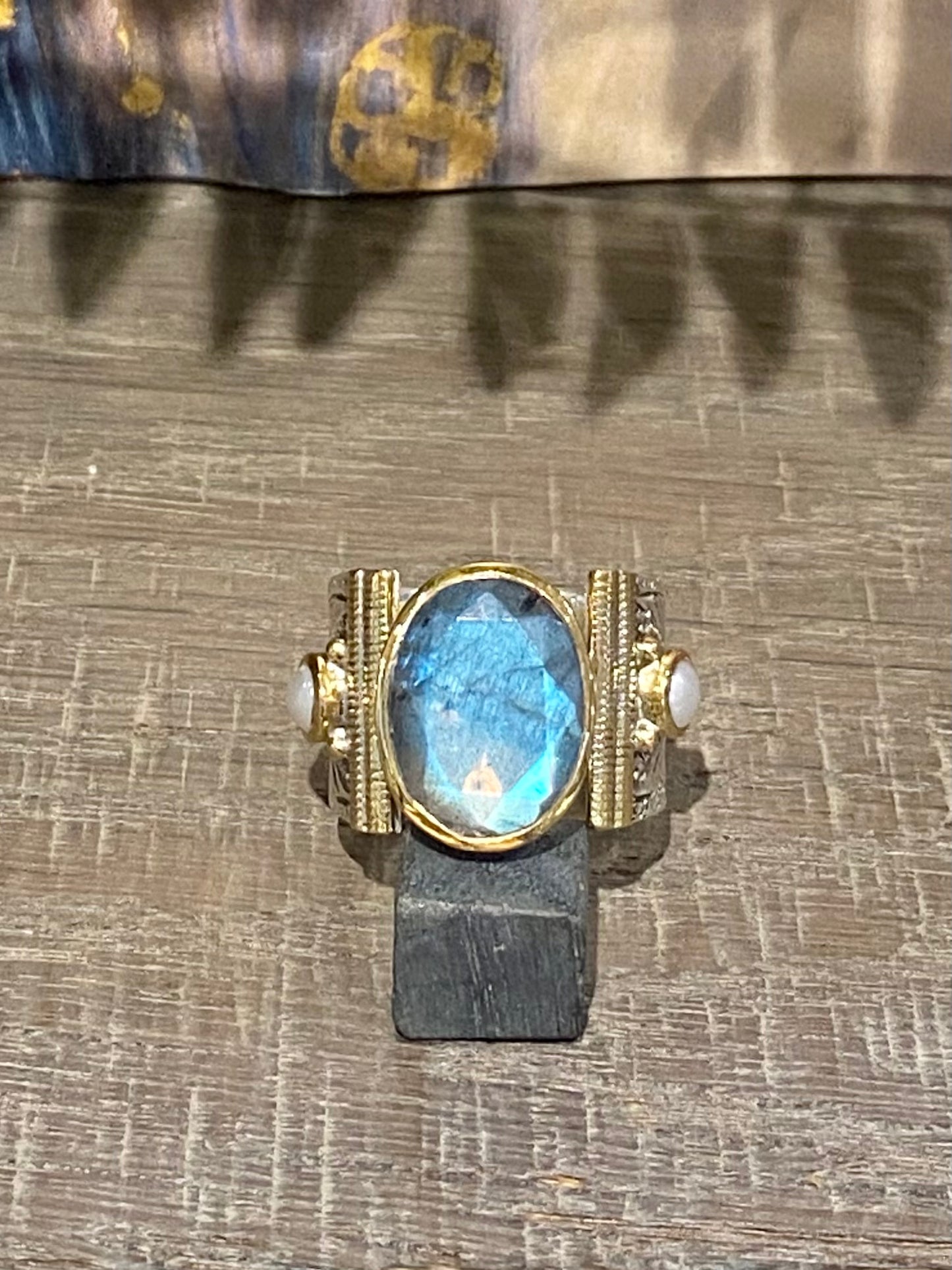 Bague Game of thrones en Labradorite