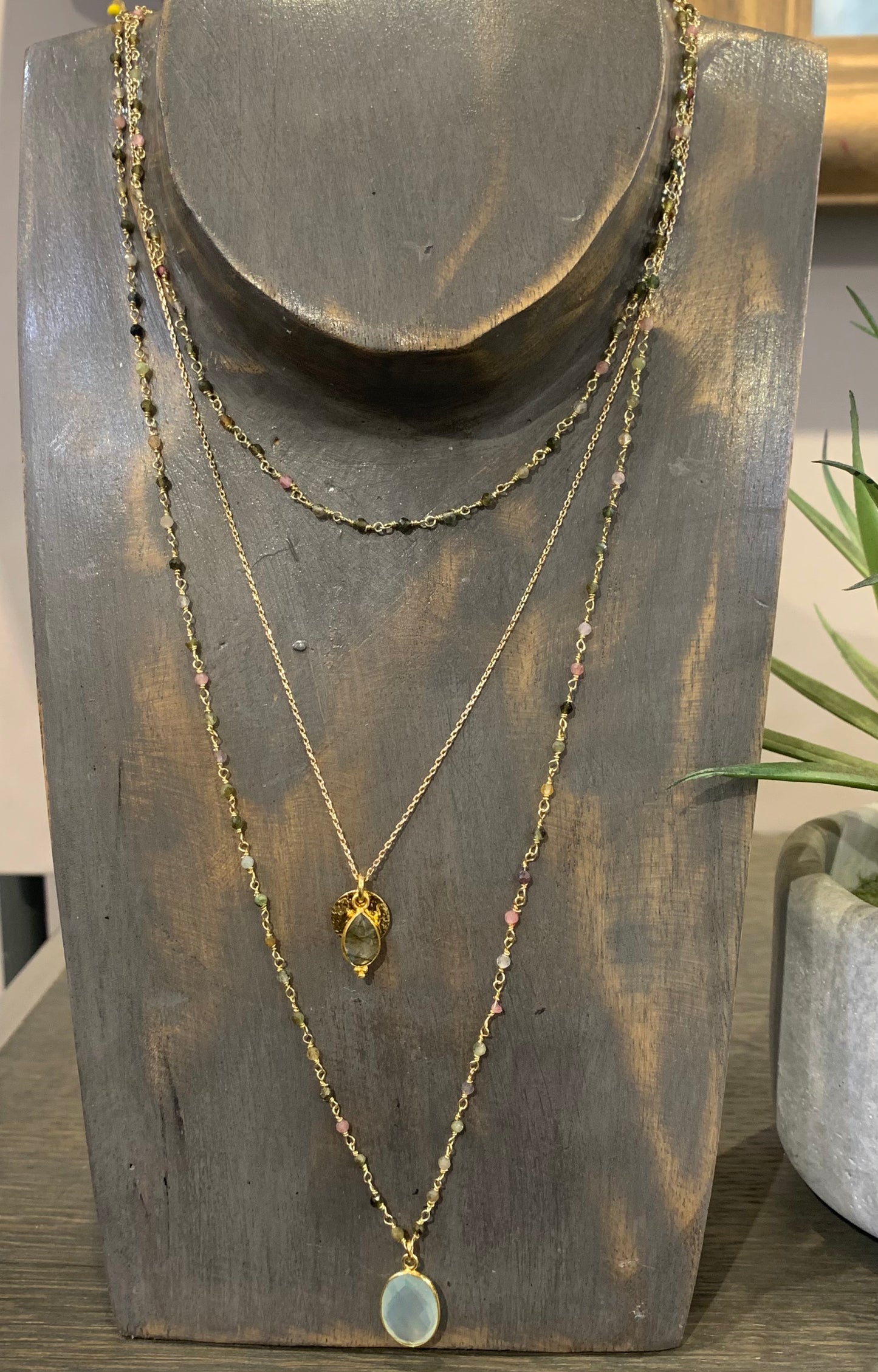 Collier court Indy collection Gyptis bijoux