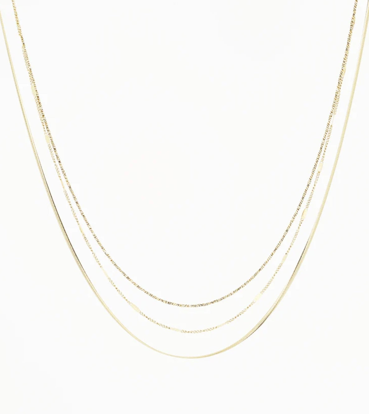 Collier Mimi 3 rangs de Zag Bijoux