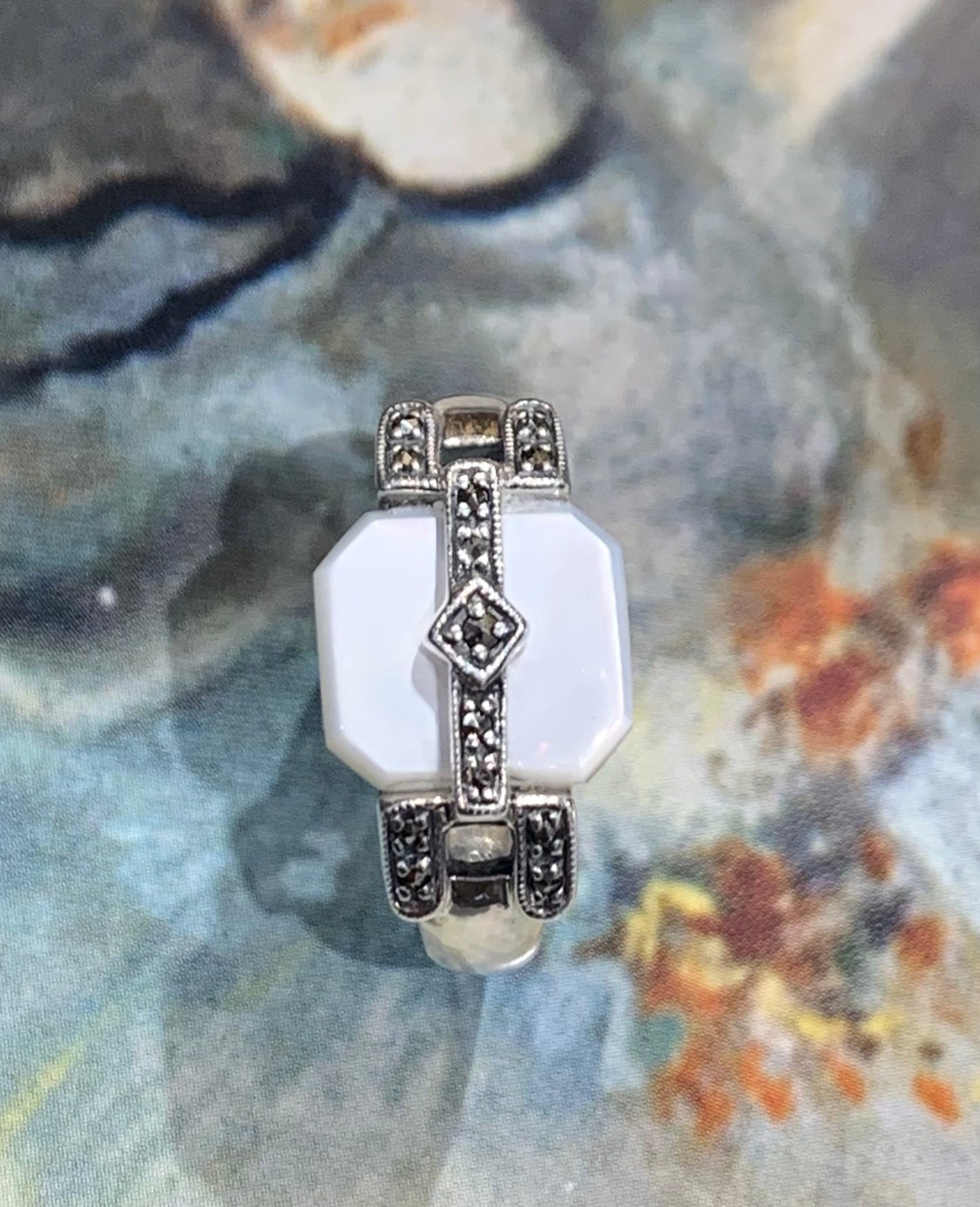 Bague Adélaïde art déco