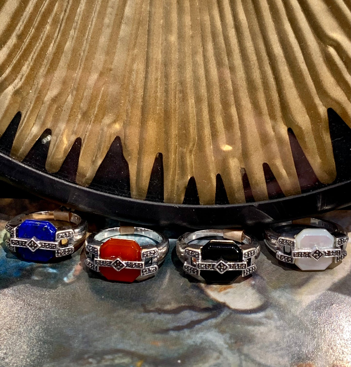 Bague Adélaïde art déco