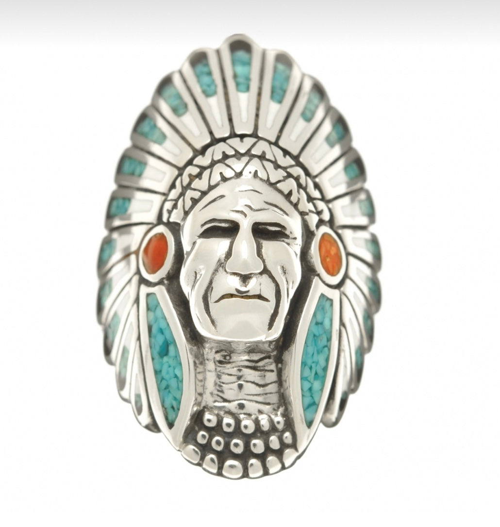 Bague Indien Navajo homme