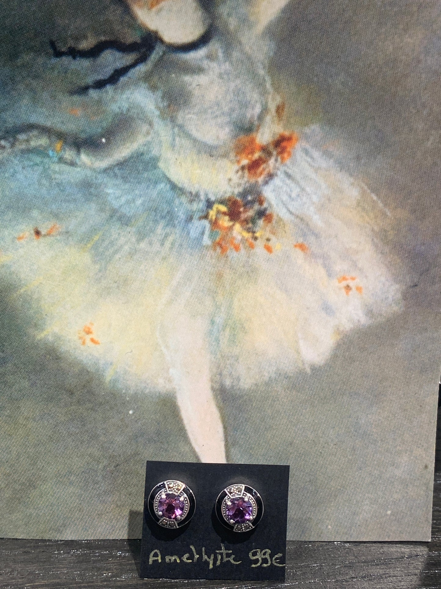 Boucles d’oreille Jeanne art déco