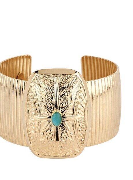 Manchette Yuma Amazonite - Gyptis Bijoux