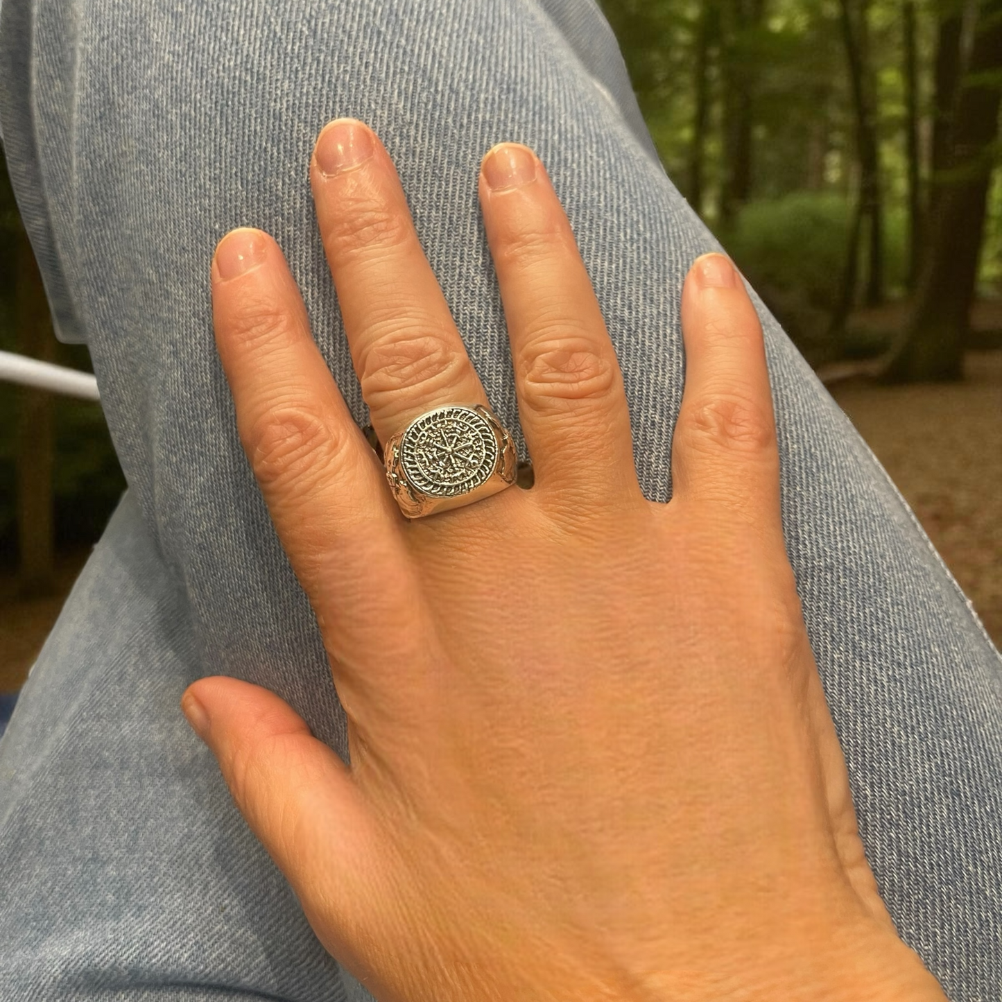 Bague Vegvisir de Gyptis bijoux