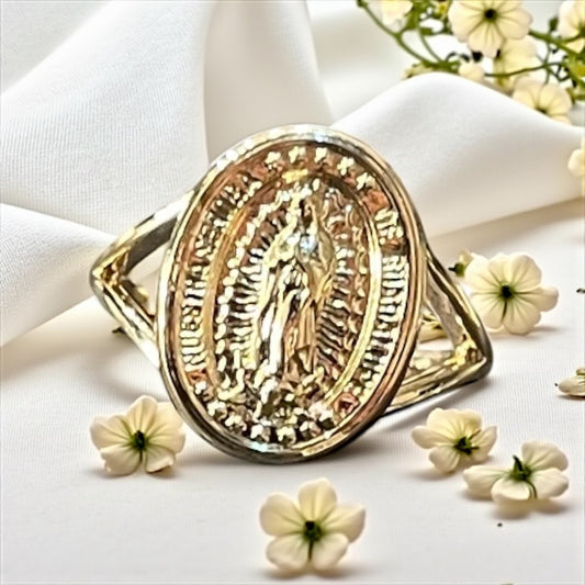 Bague chevalière Marie