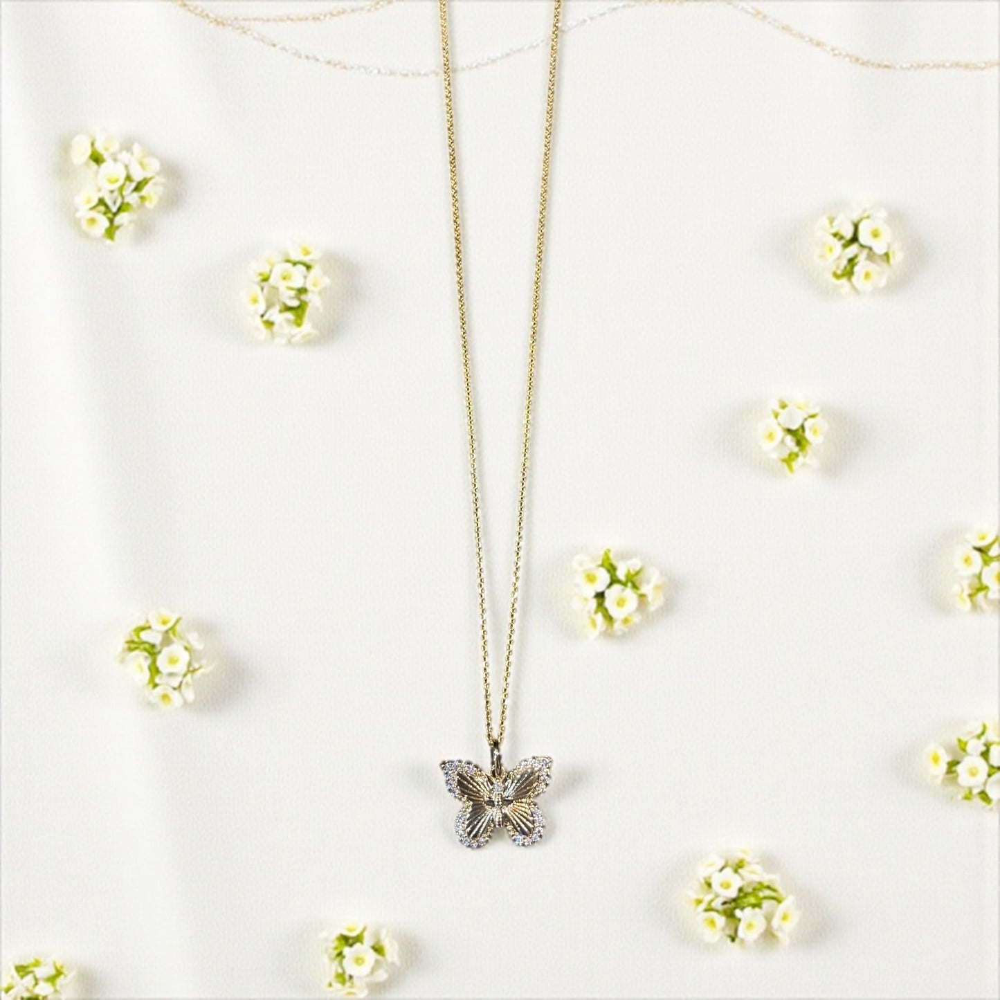Collier papillon de Gyptis bijoux
