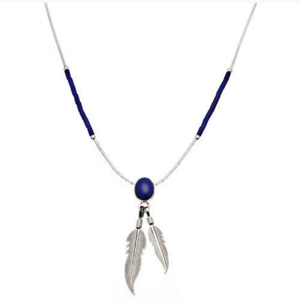 Collier plume de Harpo bijoux